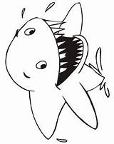 Shark Sharks Coloring Pages sketch template