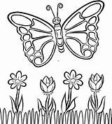 Coloring Pages Butterfly Girls Printable sketch template