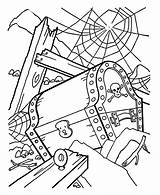 Chest Piratas Pirat Pirates Navio Treasures Piratin Ausmalbild Tesouro Sunken Coloringhome sketch template