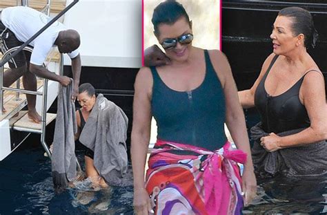 insecure kris covers up swimsuit after revealing weight fears