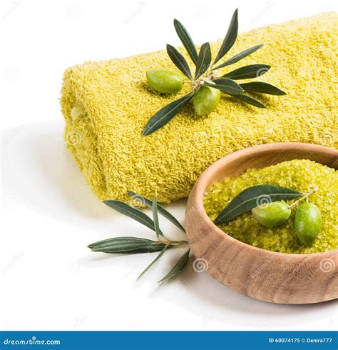 spa theme  olives stock image image  treatment