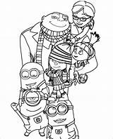 Coloring Despicable Pages Family Minion Kids Minions Royalty Color Printable Print Colorings Watercolor Clipart Roy Lichtenstein Disney Getcolorings Books Getdrawings sketch template
