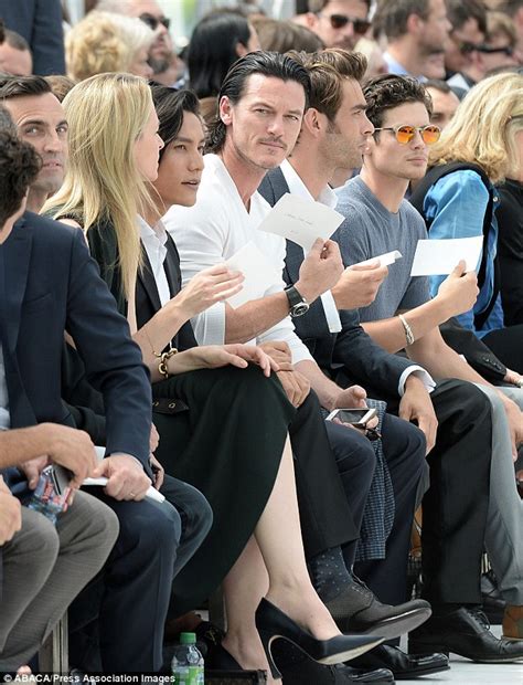 New Ar Luke Evans With Jon Kortajarena At Louis Vuitton