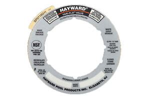 hayward sand filter valve label plate sticker part spxg  ebay
