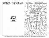 Father Printable Cards Coloring Color Print Pack Pdf sketch template