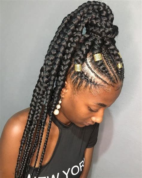 hottest ghana braids hairstyle ideas