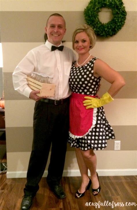 50 s housewife halloween costume party couple halloween costumes funny couple halloween