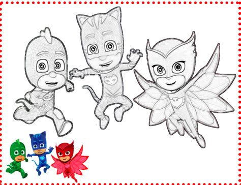 pj masks coloring pages mi barquito