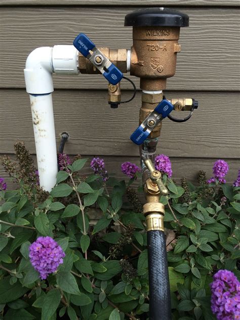 air   connected upstream   backflow preventer
