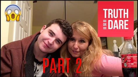 Truth Or Dare W My Mom Part 2 Gets A Bit Hairy Brad And Les Youtube