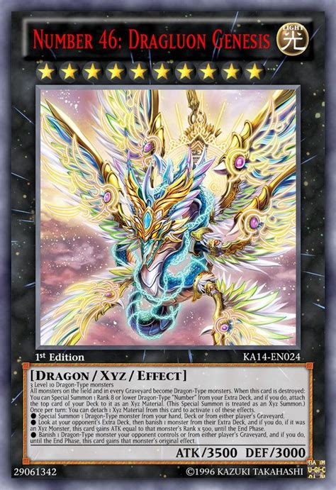 number  dragluon genesis yugioh dragon cards custom yugioh cards
