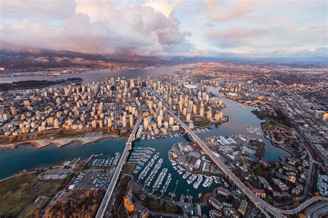aerial vancouver bc  behance