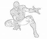 Coloring Ultimate Man Spider Pages Marvel Spiderman Alliance Draw Superhero Popular Comments Coloringhome sketch template