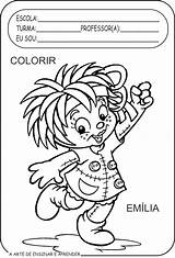 Lobato Monteiro Colorir Livro Personagens Semana Emilia Boneca Educação Desenhos Emília Folclore Infantis Amarelo Coloringcity Acessar Ensino sketch template