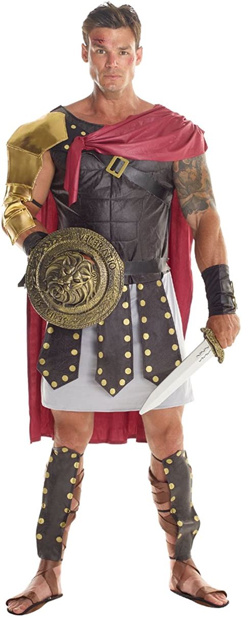 mens roman gladiator costume empire centurion uniform