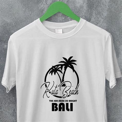 Jual Kaos Distro Bali Cewek Cowok Bahan Katun Adem Desain Kaos Kuta