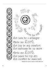 Downloadable Colouring Printable Prayers Multicoloured Circle Sheet Scriptorium Lindisfarne sketch template