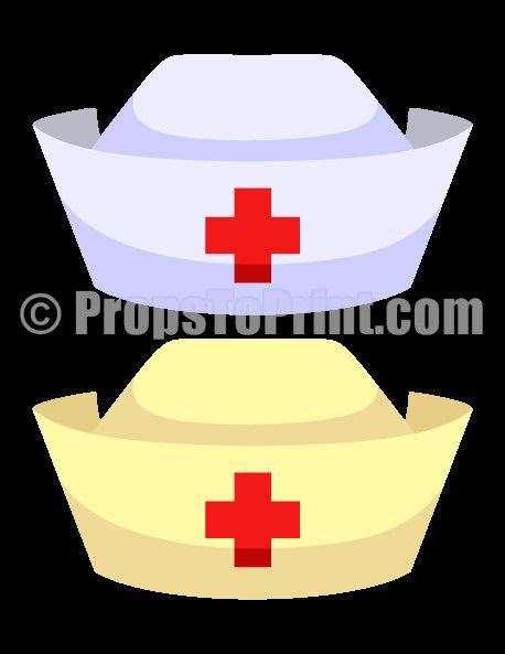 printable nurse hat template simple template design hat template