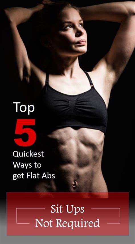 How To Get A 6 Pack Without Sit Ups Best Abdominal Exercises Best