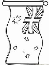 Flag Coloring Australia Pages Australian Colouring Printable Flags Country Drawing Steagul Clipart Angliei Color Cu Print Countries Popular Book Library sketch template