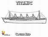 Titanic Ship Cruise Swanky Desenhar Navios Yescoloring sketch template