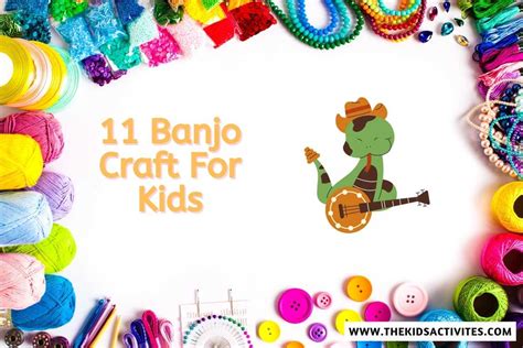 banjo craft  kids