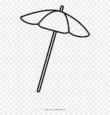 Parasol Pinclipart sketch template