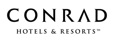 conrad hotels resorts brand logo build  box custom boxes
