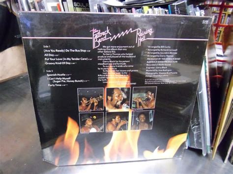 fatback band raising hell vinyl lp  polydor records sealed ebay