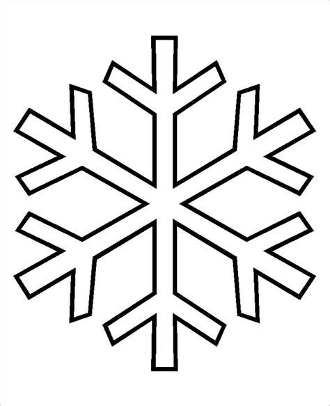 snowflake patterns simple snowflake outline snowflake coloring