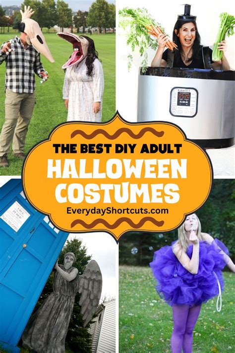 The Best Diy Adult Halloween Costumes Everyday Shortcuts