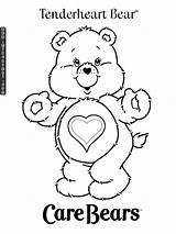 Coloring Care Bear Pages Bears Printable Kids Print Sheets Coloring4free Tenderheart Animal Disney Adult Cartoon Carebears Book Tinkerbell Books Color sketch template