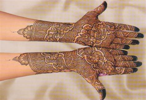 New Bridal Full Hand Mehndi Design
