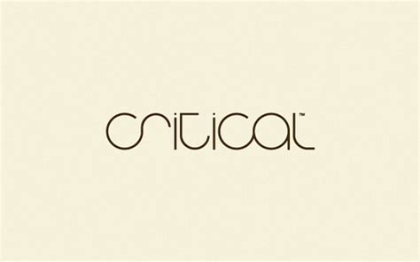 critical logo critical logo designed  colorcubic colorcubic