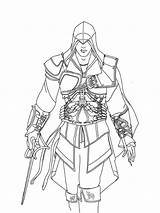 Coloring Assassin Pages Creed Color Print Printable Boys Kids Games sketch template