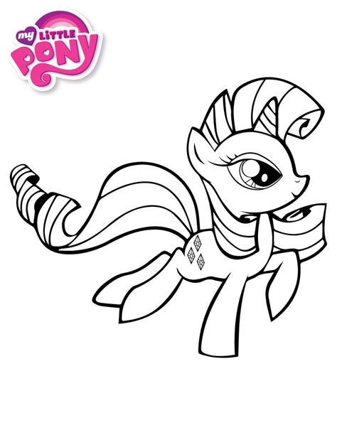 pony rarity runs coloring page   pony coloring pages