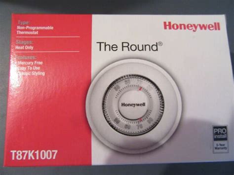 heat cool thermostat honeywell tf  thermo pride gold prop usa nos  sale  ebay