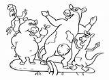 Barnyard Ferme Folie Coloring Coloriages Porc Personnages Funny sketch template