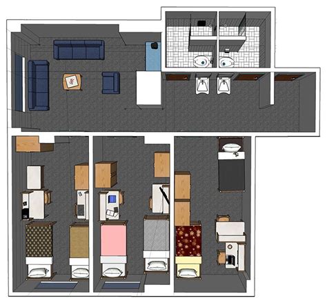 Ciw Room Styles Residential Life Binghamton University