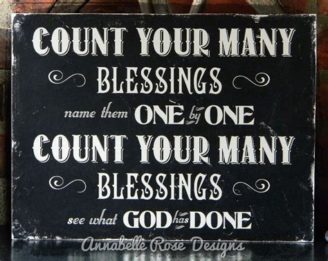 count   blessings plaque distressed typographic etsy