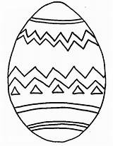 Easter Egg Coloring Pages Color Printable Kids sketch template