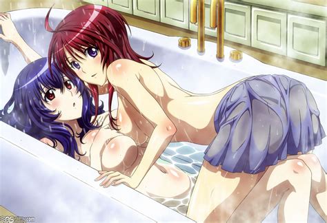 Redhead Anime Girl In Shower