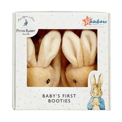 beatrix potter peter rabbit babys  booties