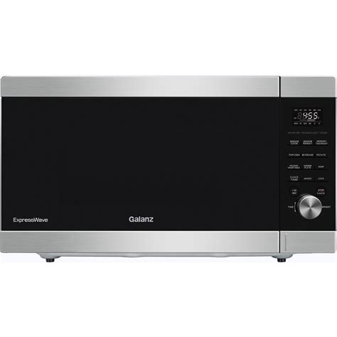 galanz  cu ft express wave counter top microwave stainless steel javariya store