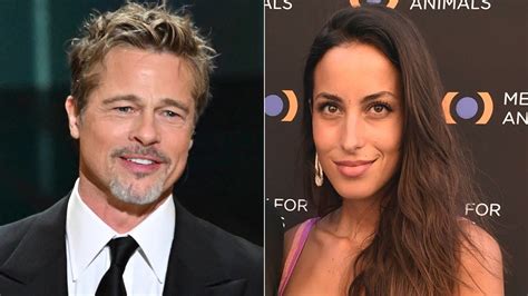 brad pitt celebrates 60th birthday with girlfriend half his age after a