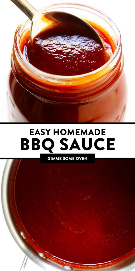 homemade bbq sauce recipe gimme some oven