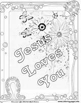 Jesus Coloring Loves Pages Sheet Sheets Children Printable Little Treasure Bible Christian Printables Kids Box Sunday School Color Colouring God sketch template