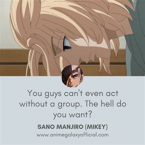 inspiration tokyo revengers quotes  mikey draken  takemichi   tokyo quotes anime