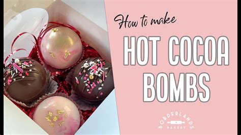 hot cocoa bombs step  step youtube