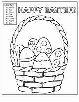 Printable Pascua Math Actividad Colouring Househos Huevos Pastes sketch template